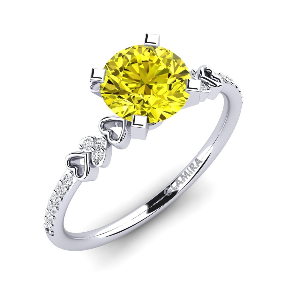 Yellow Diamond Engagement Ring Nichelle