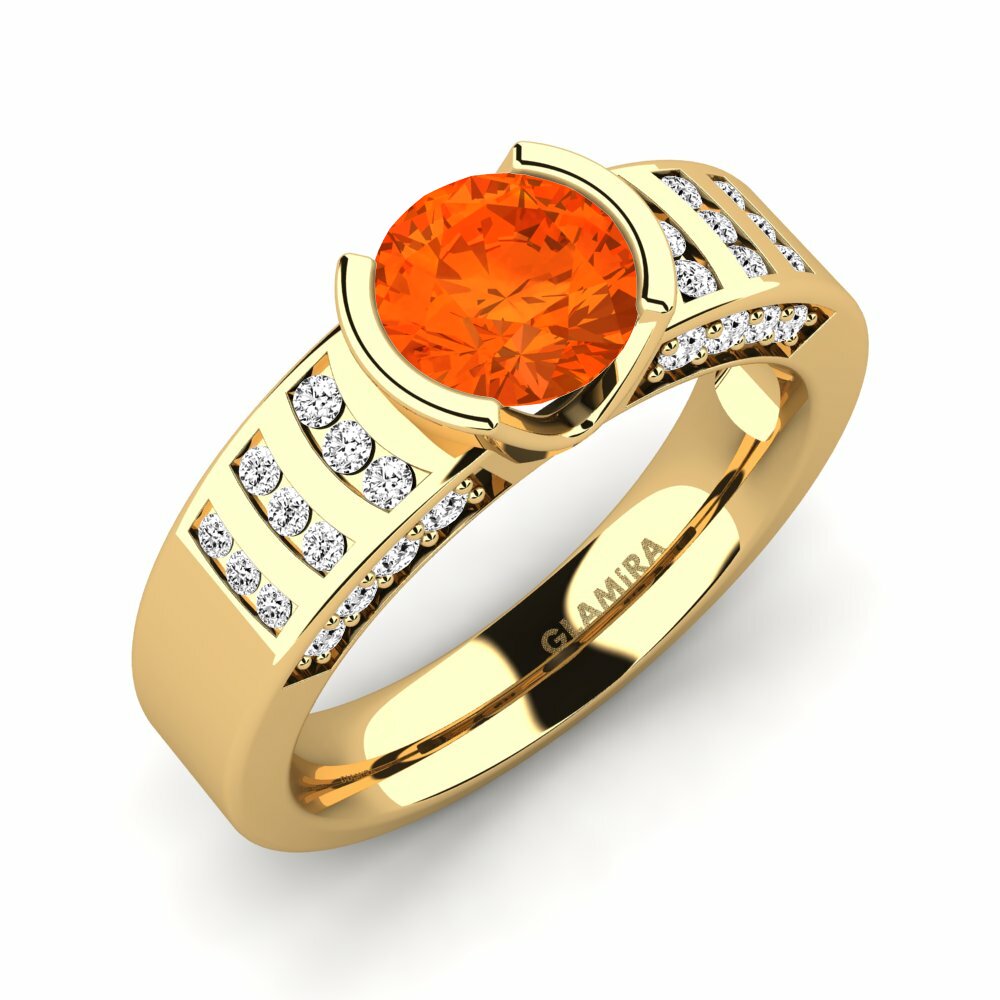 Fire-Opal Engagement Ring Nichol