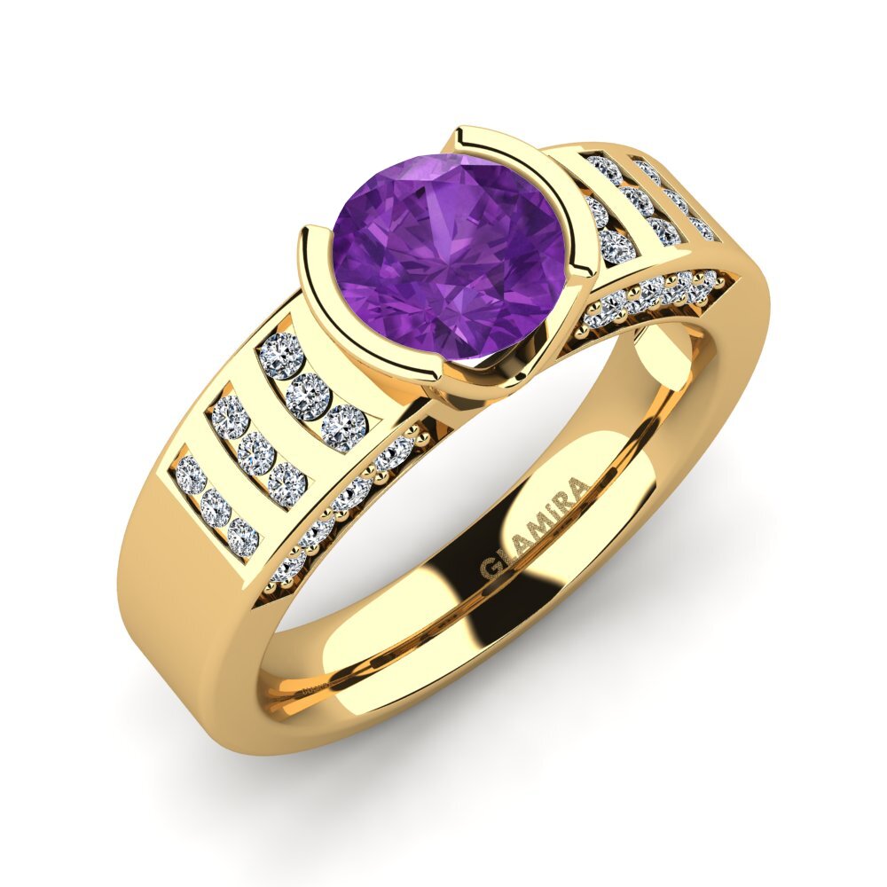 Amethyst Engagement Ring Nichol