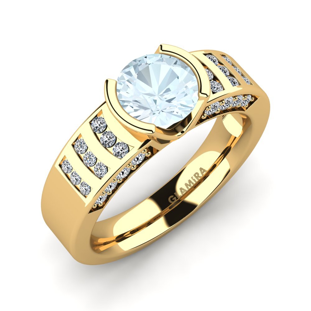Aquamarine Engagement Ring Nichol