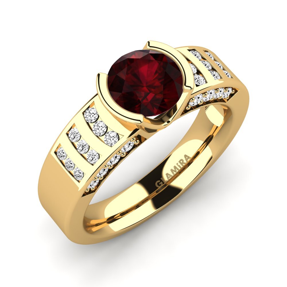 Granate Anillo de compromiso Nichol