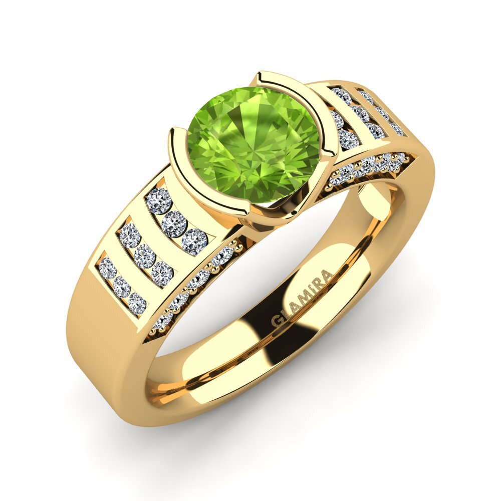 Peridot Engagement Ring Nichol