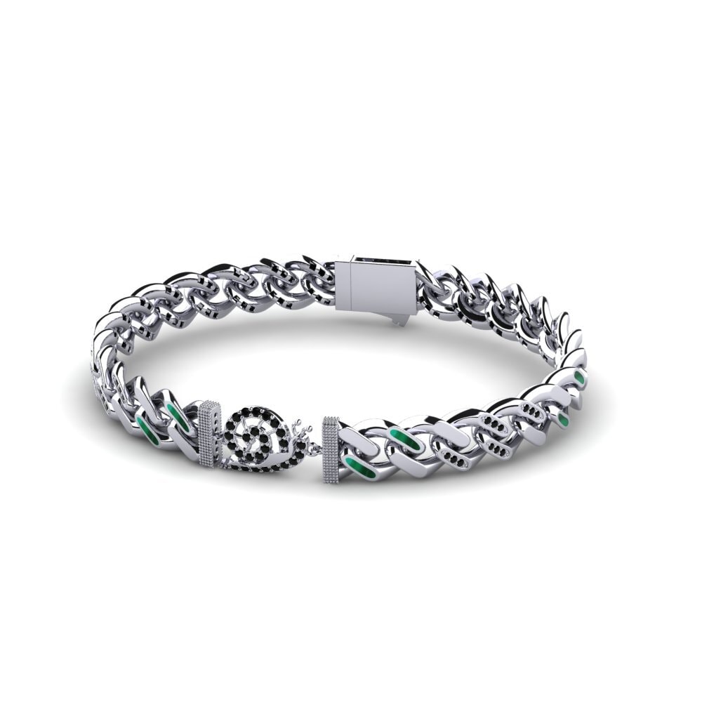 Black Sapphire Women's Bracelet Nickleby