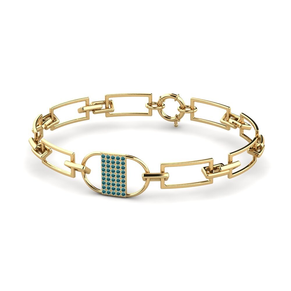 Blue Diamond Women's Bracelet Niclaudia