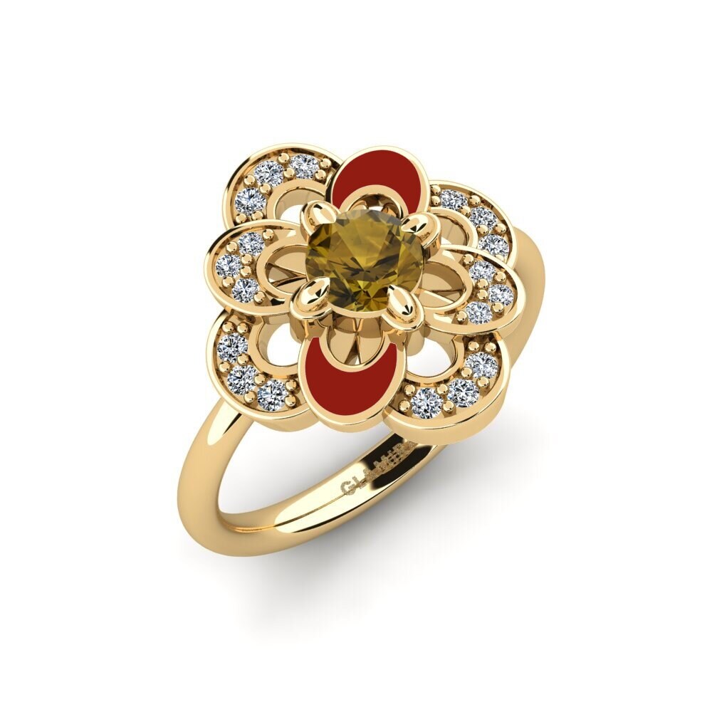 Brown Zircon Ring Nigear