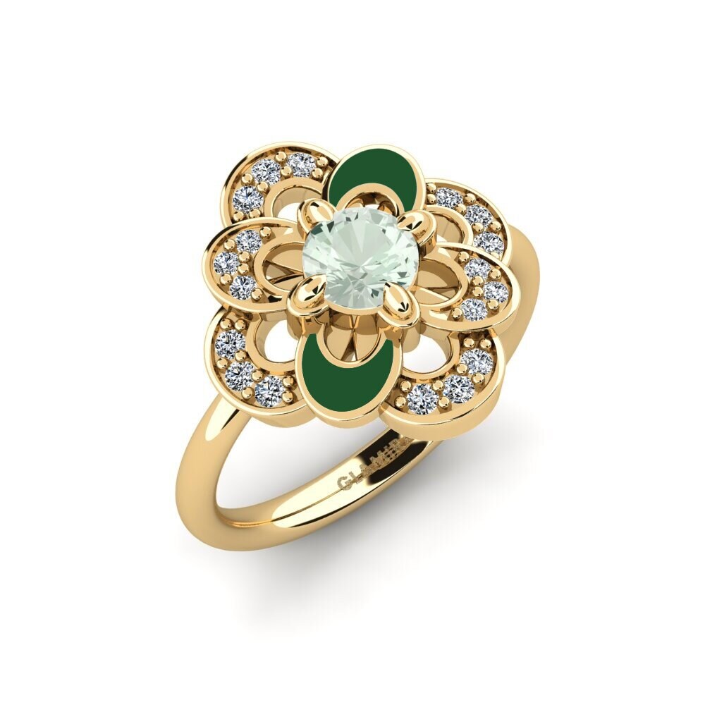 Green Amethyst Ring Nigear