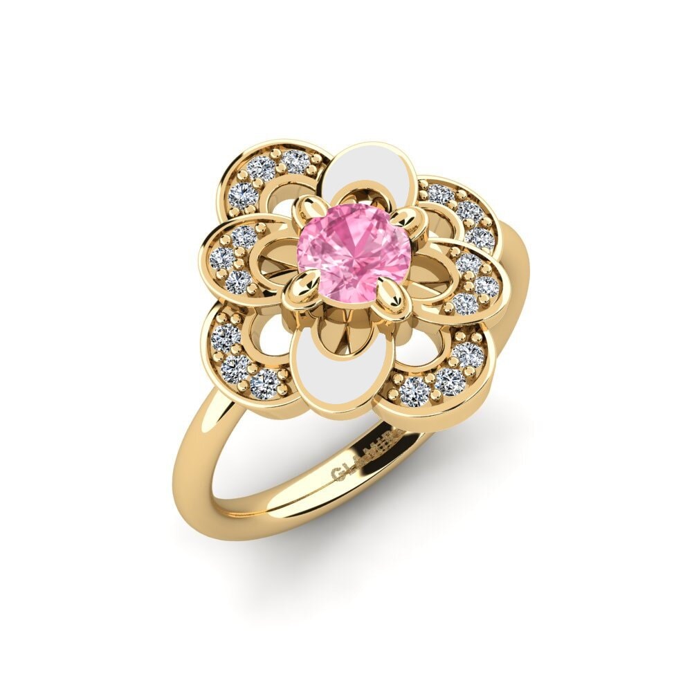 Saphir Rose Bague Nigear