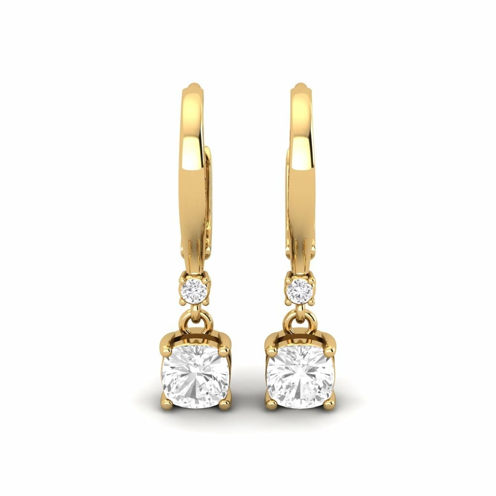 White sapphire Earring Nigella