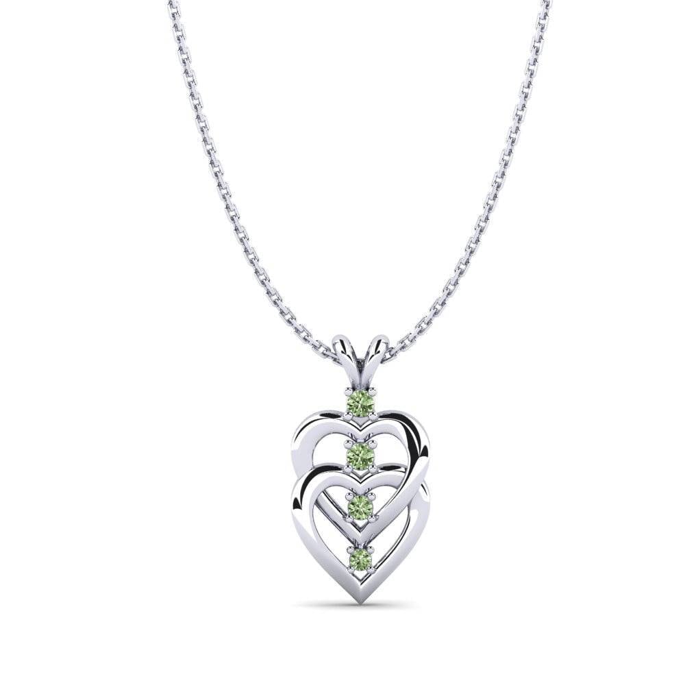 Diamant Vert Pendentif pour femme Niger