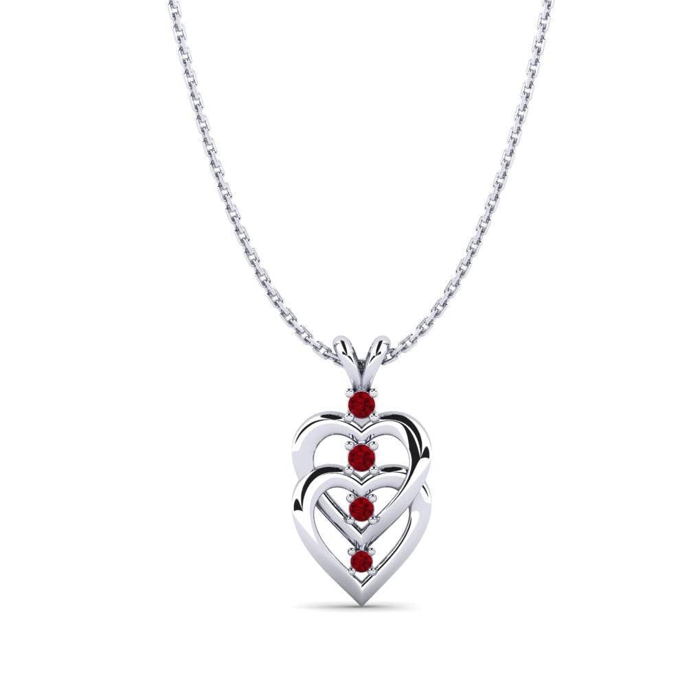 Red Zirconia Women's Pendant Niger