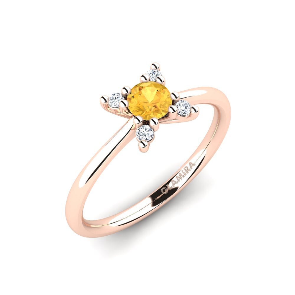 Citrine Bague de fiançailles Nikkole