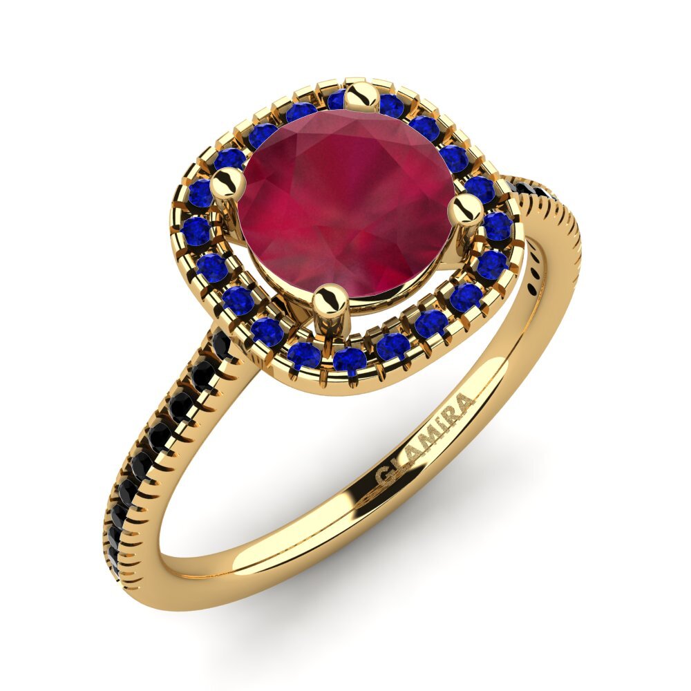 14ct Yellow Gold Engagement Ring Nillson