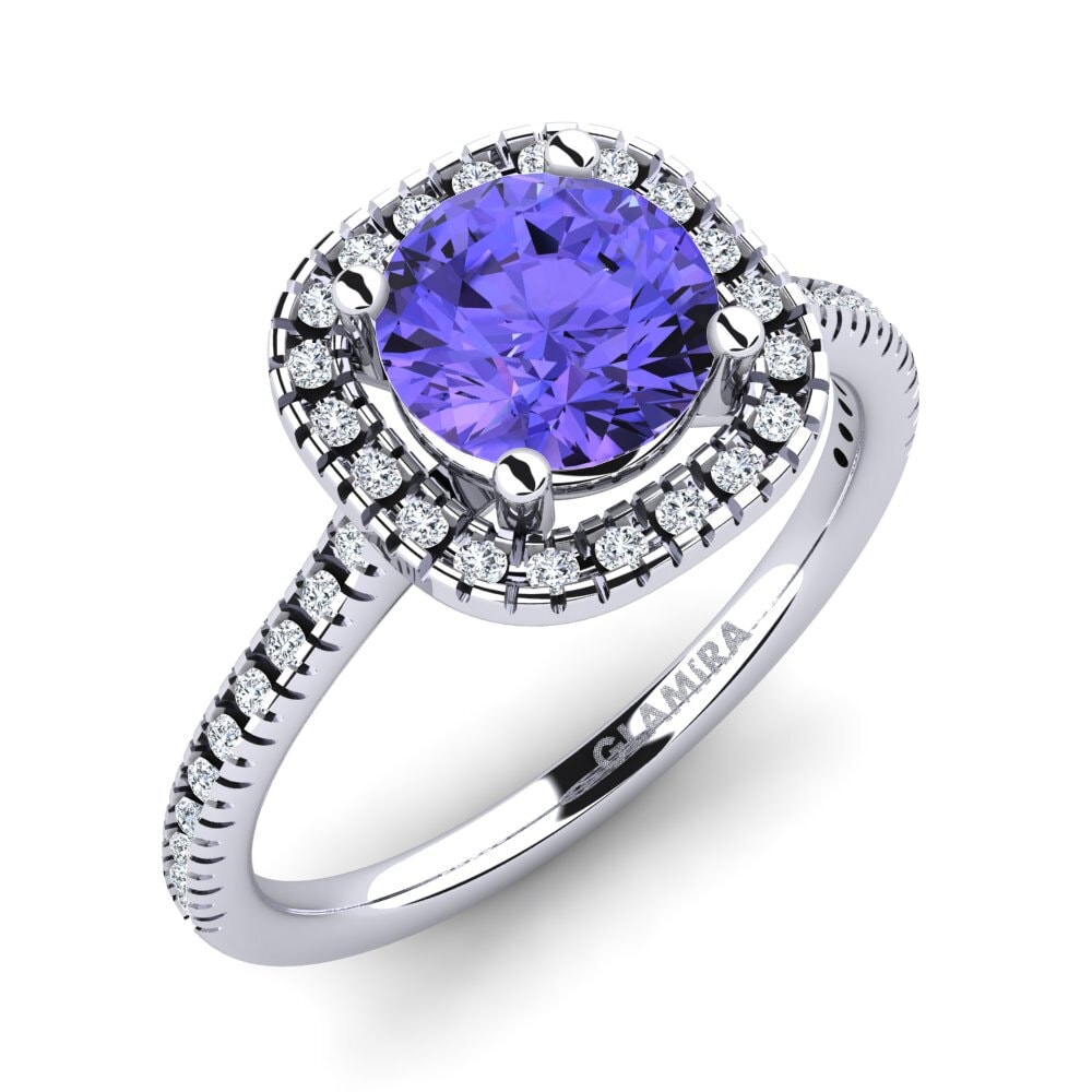 Tanzanite Engagement Ring Nillson