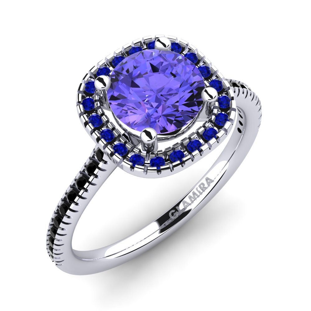 Tanzanite Engagement Ring Nillson