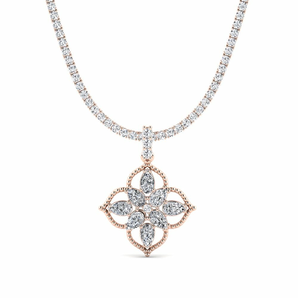 14ct Rose Gold Tennis Nimbion