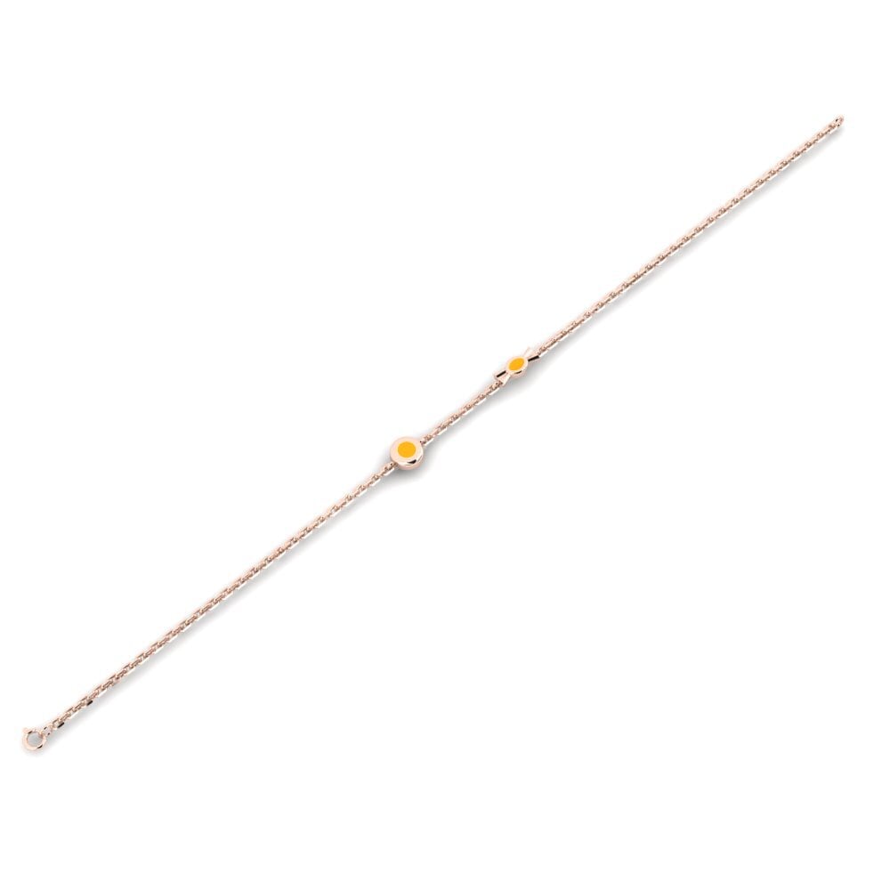 Rotgold 375 Kinderarmband Nirdosa