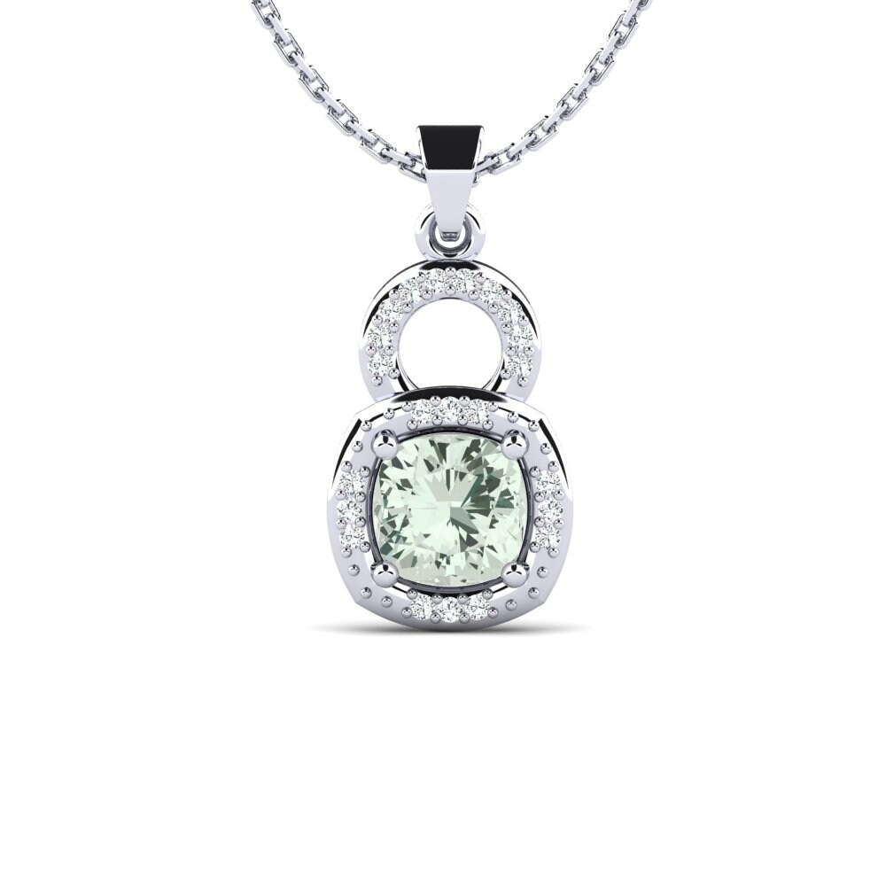 Green Amethyst Women's Pendant Niyasia