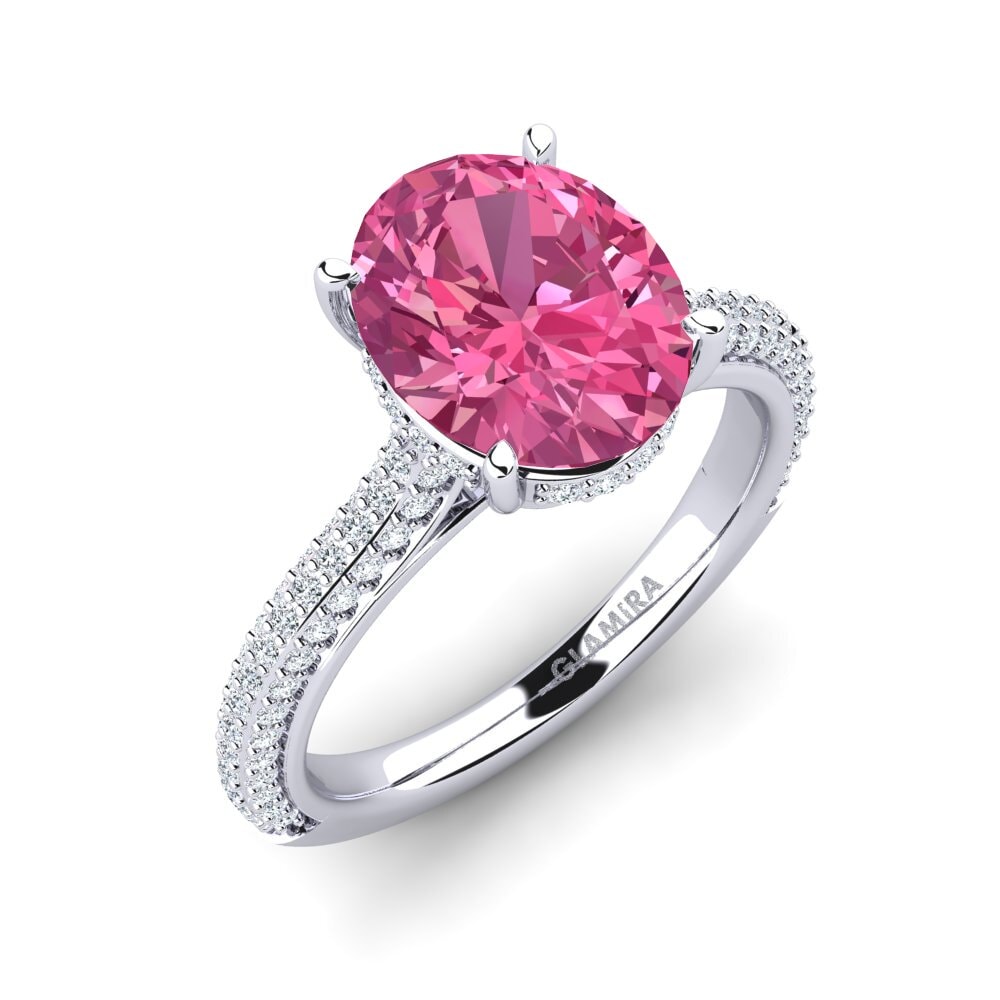 Pink Tourmaline Engagement Ring Agrippina