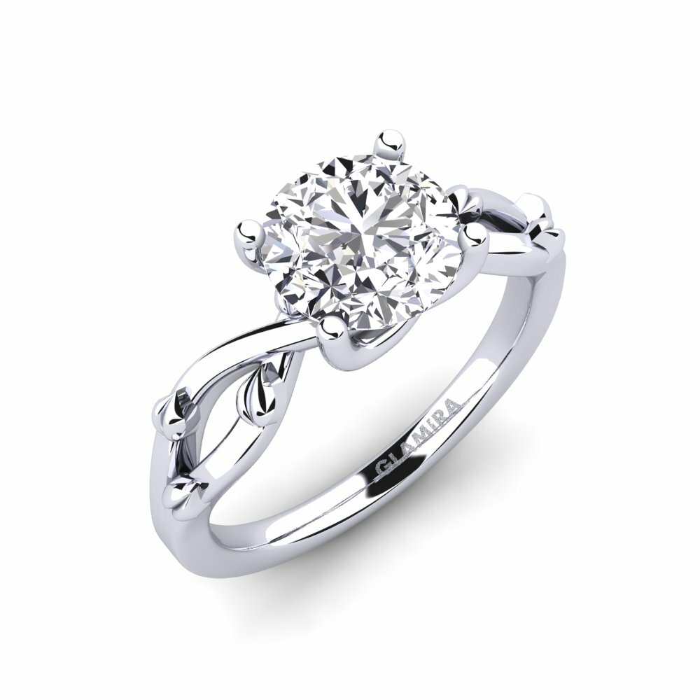Laboratorium Gekweekte Diamant Verlovingsring Alabate 1.6 crt