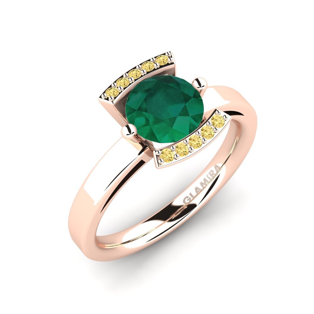 18ct Rose Gold Engagement Ring Allecra 1.0 crt