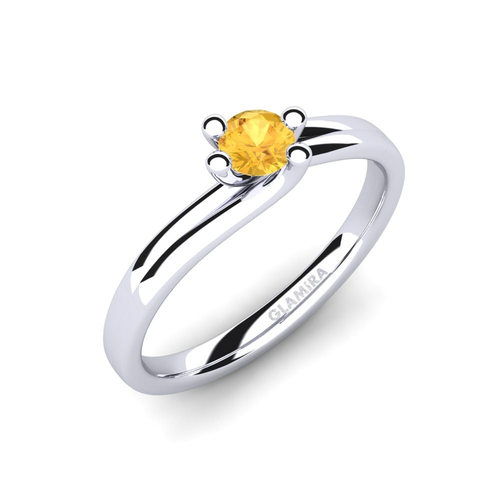 Citrine Engagement Ring Bridal Dream