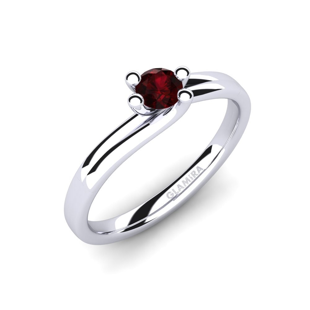 Garnet Engagement Ring Bridal Dream