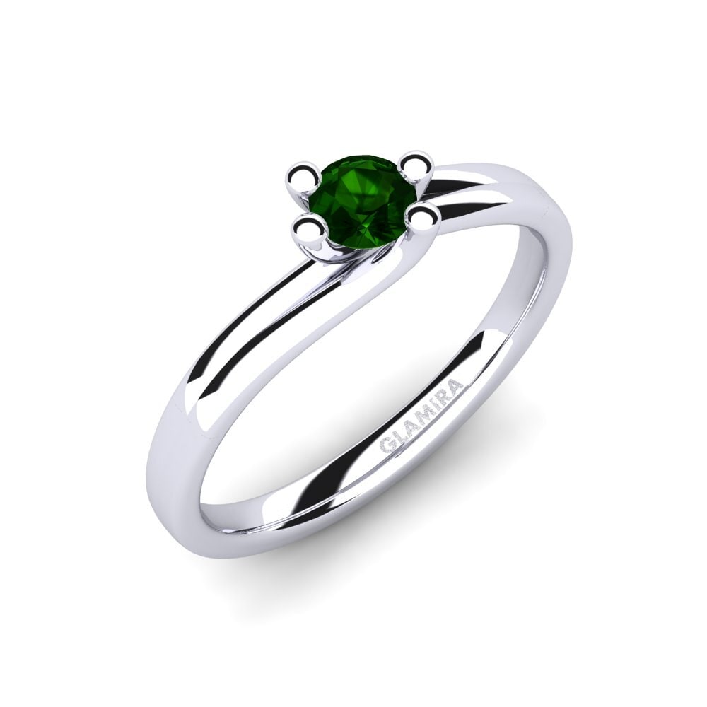 Green Tourmaline Engagement Ring Bridal Dream