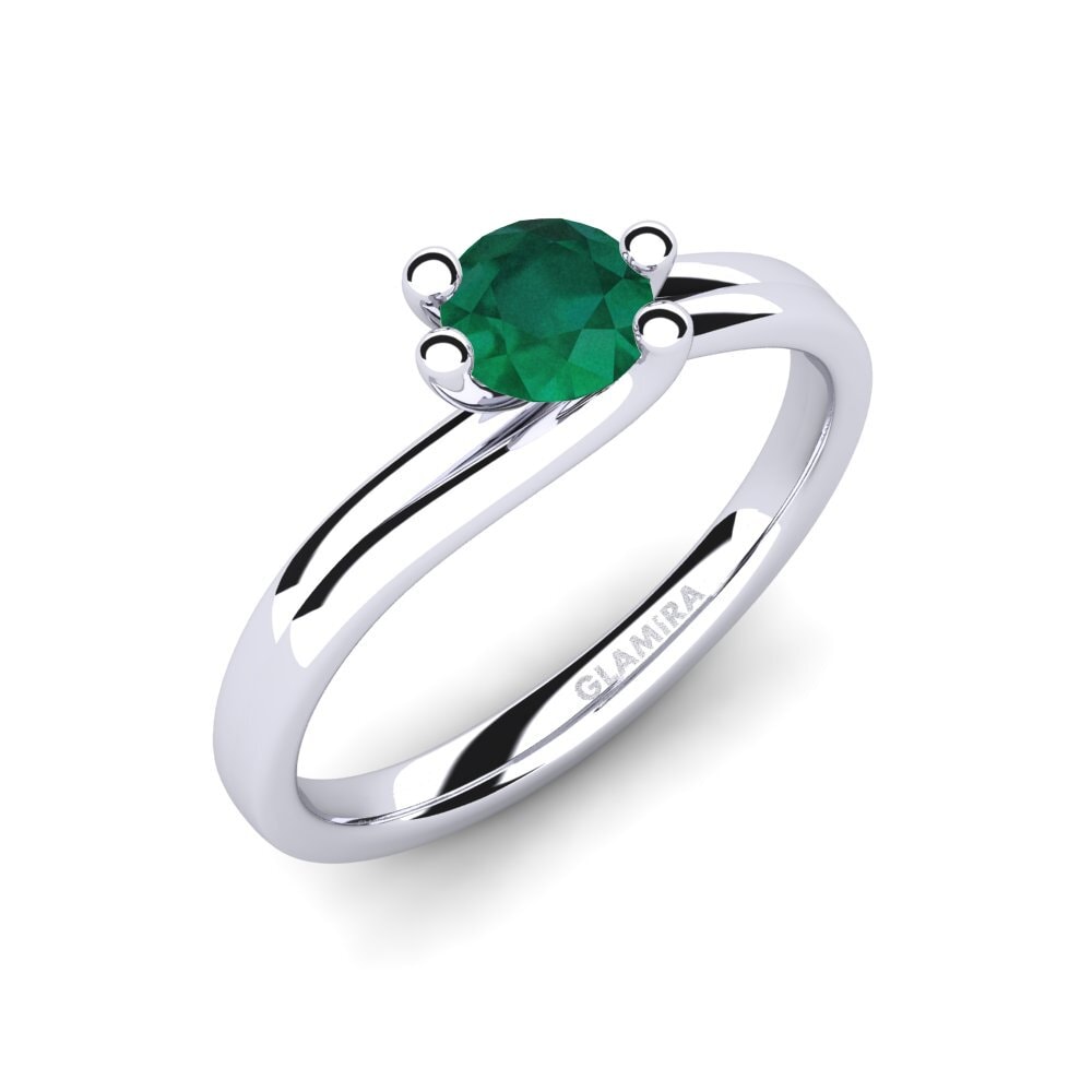 Emerald Engagement Ring Bridal Dream 0.5crt