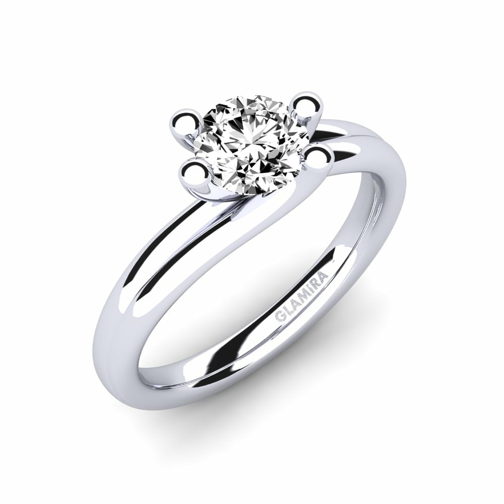 Moissanite Engagement Ring Bridal Dream 0.8 crt