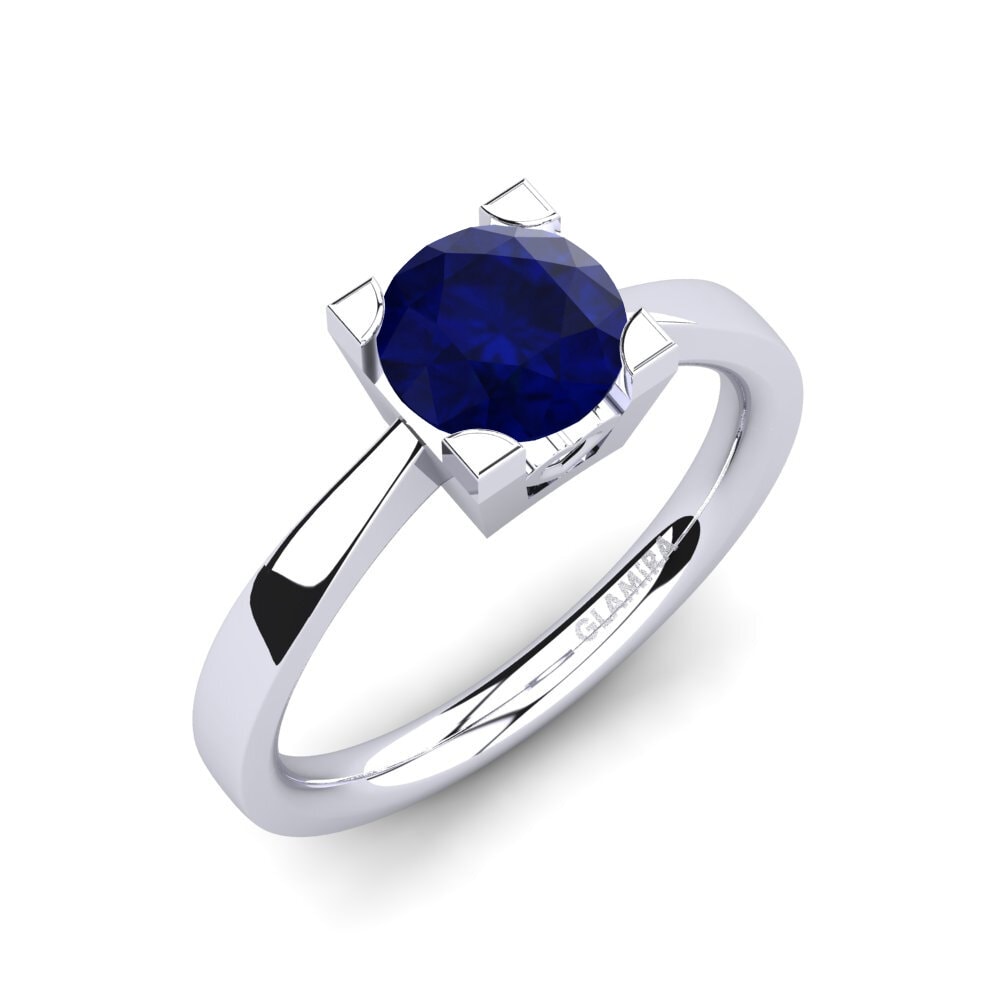 14ct White Gold Engagement Ring Calmar 1.0 crt
