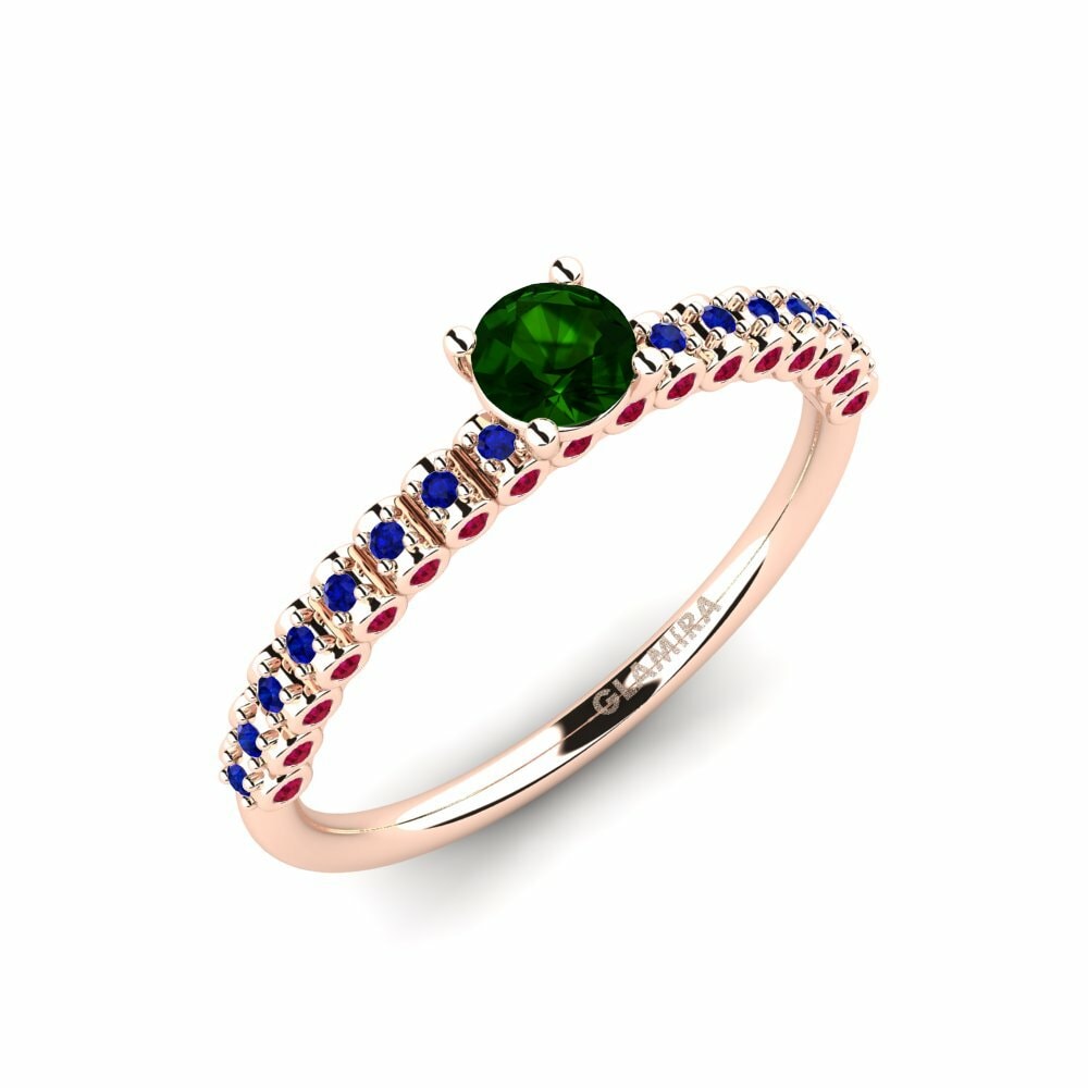 9K Rood Goud Verlovingsring Cannoli