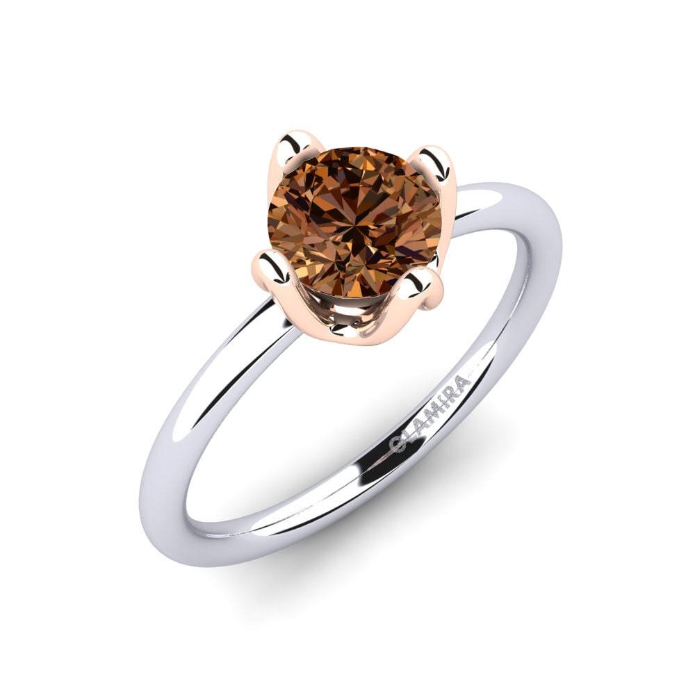 Brown Diamond Engagement Ring Loredana 1.0 crt