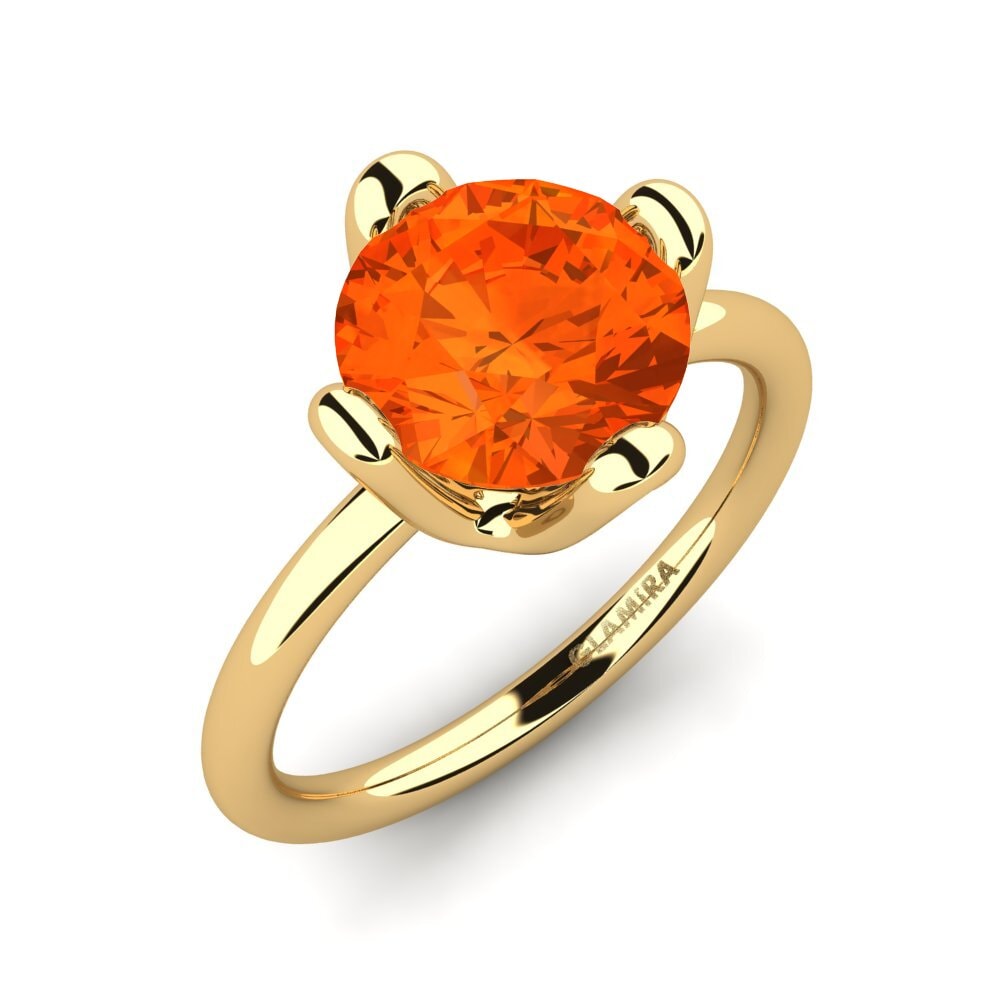Fire-Opal Engagement Ring Loredana 3.0 crt