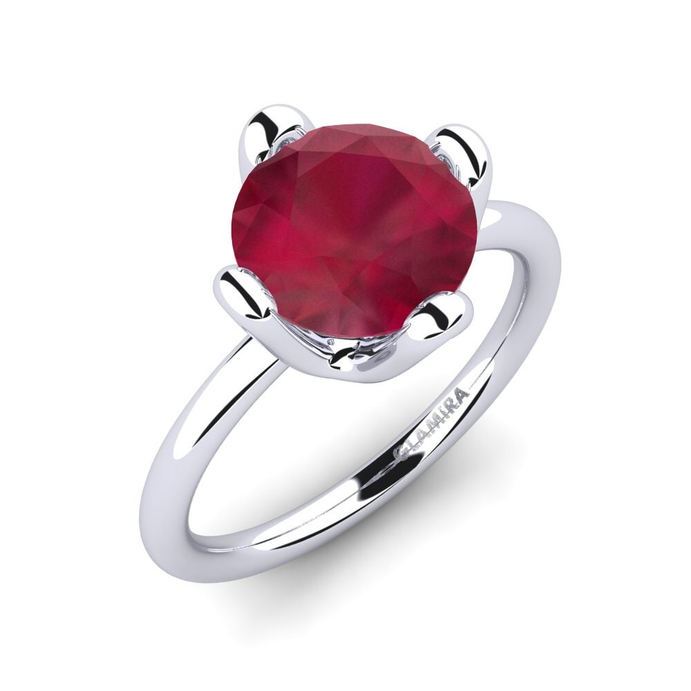 Weißgold 585 Verlobungsring Loredana 3.0 crt