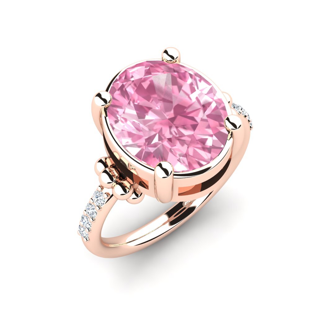 Rotgold 585 Ring Lusiana
