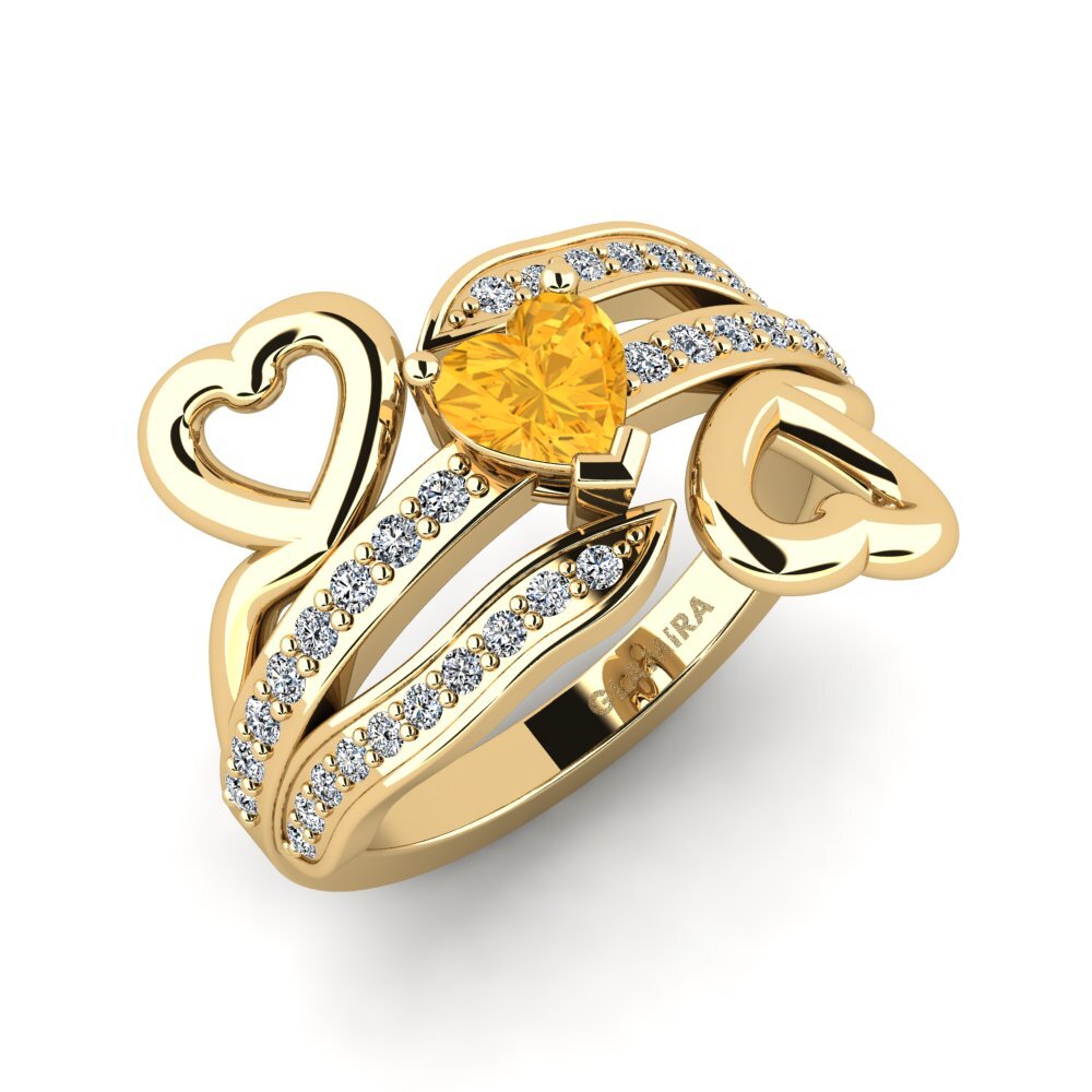 Citrine Women's Ring Nocha