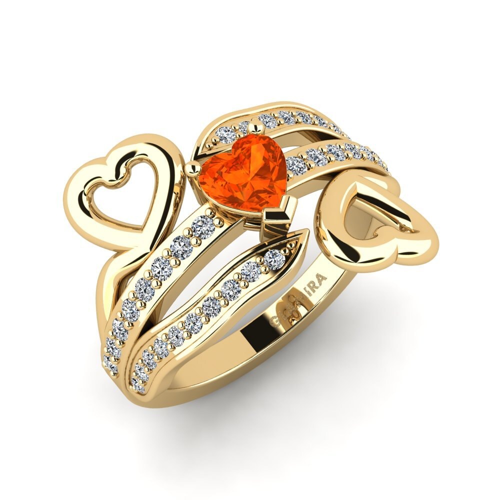 Fire Opal Women's Ring Nocha