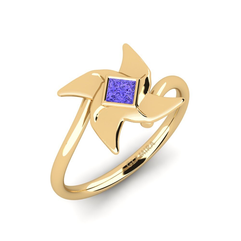 Tanzanite Bague de fiançailles Nocnip