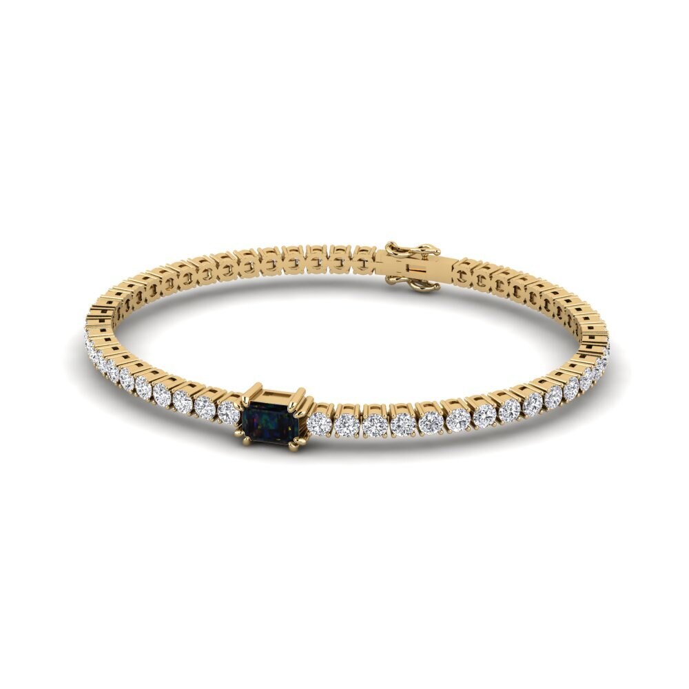 Black Opal SYLVIE Bracelet Nolosha