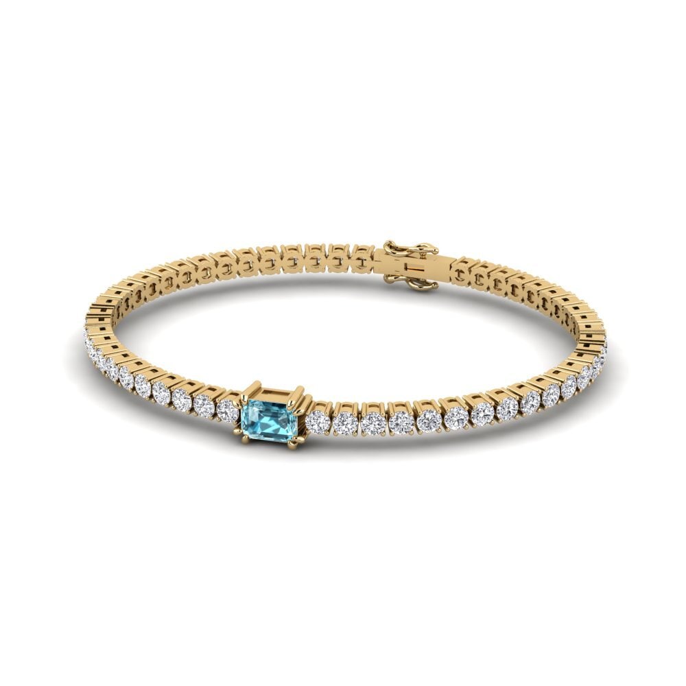 Blue Zircon SYLVIE Bracelet Nolosha