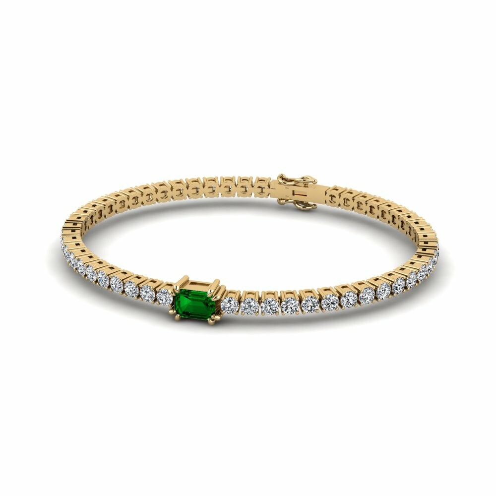 Swarovski Green SYLVIE Bracelet Nolosha