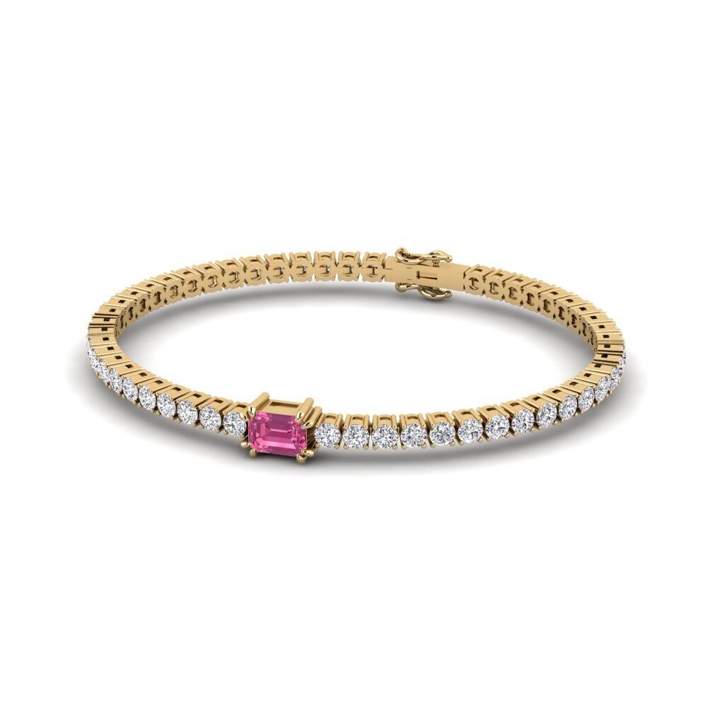Pink Tourmaline SYLVIE Bracelet Nolosha