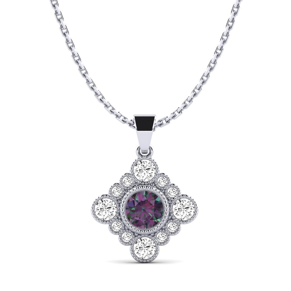 Mystic Topaz Women's Pendant Nonaus