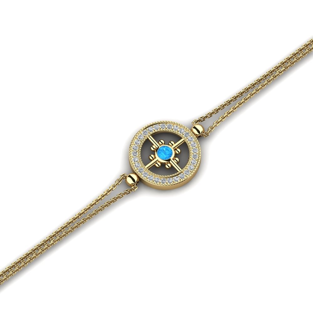 Blue Topaz Women's Bracelet Norden