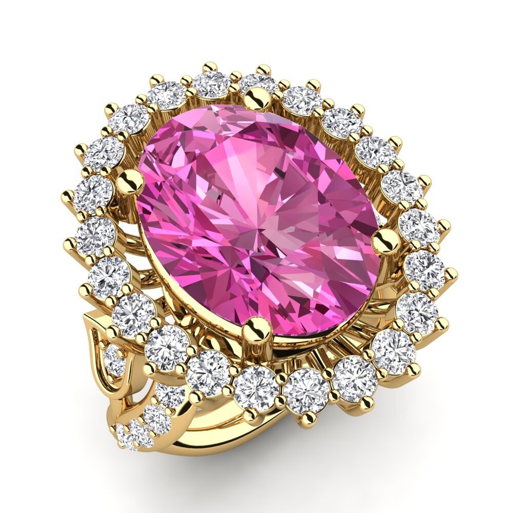 Pink Topaz Ring Noreen