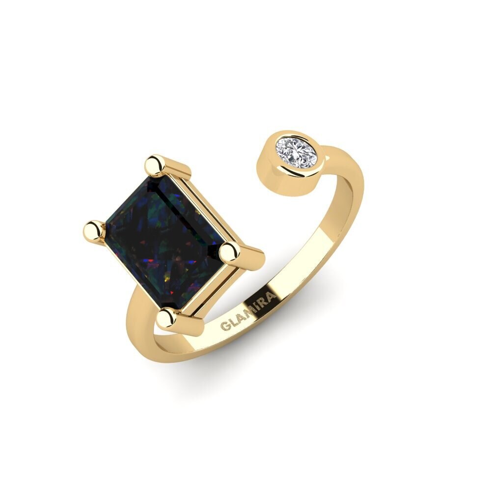 Black Opal SYLVIE Ring Norho