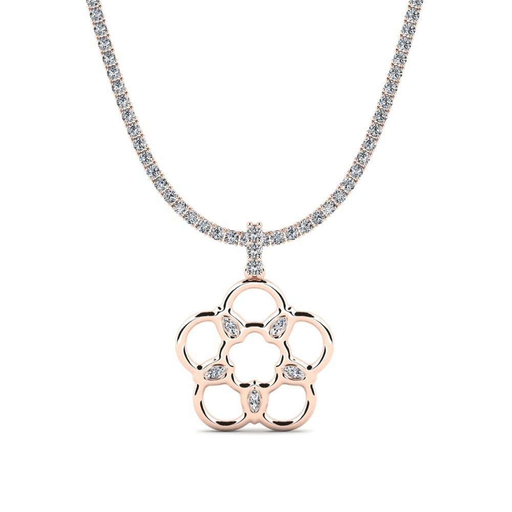 14ct Rose Gold Tennis Noridiuq