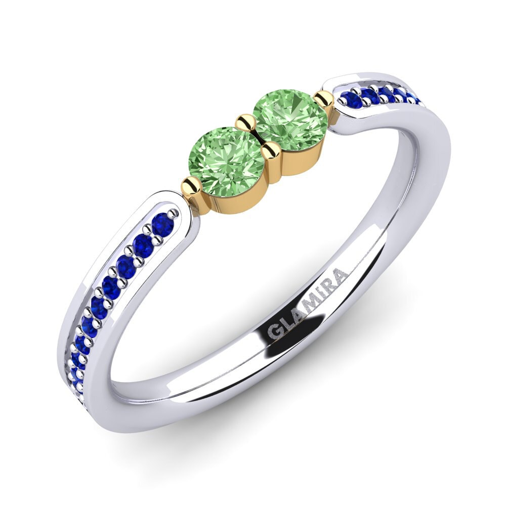 14K White & Yellow Gold Ring Norlene