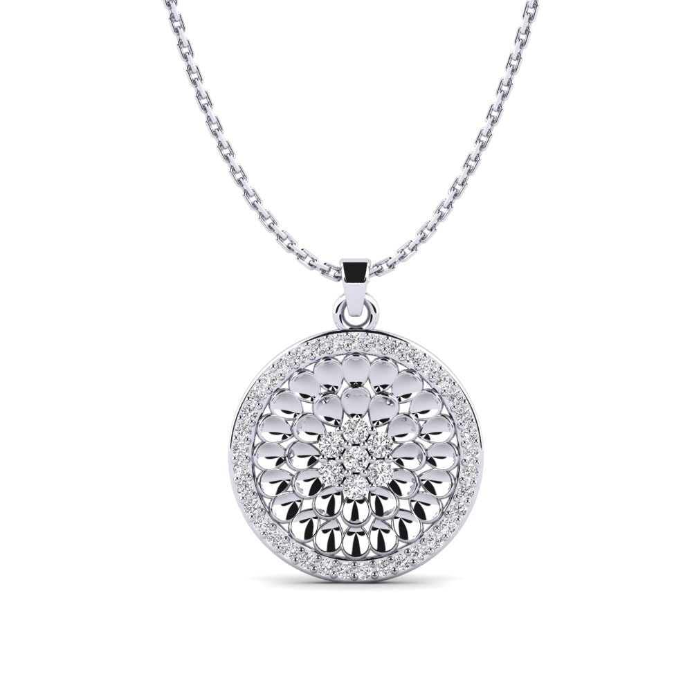 Set Pendentif Et Boucles D'oreilles Diamants 0,48 Ct En Or 14K - Jisha, Neuf