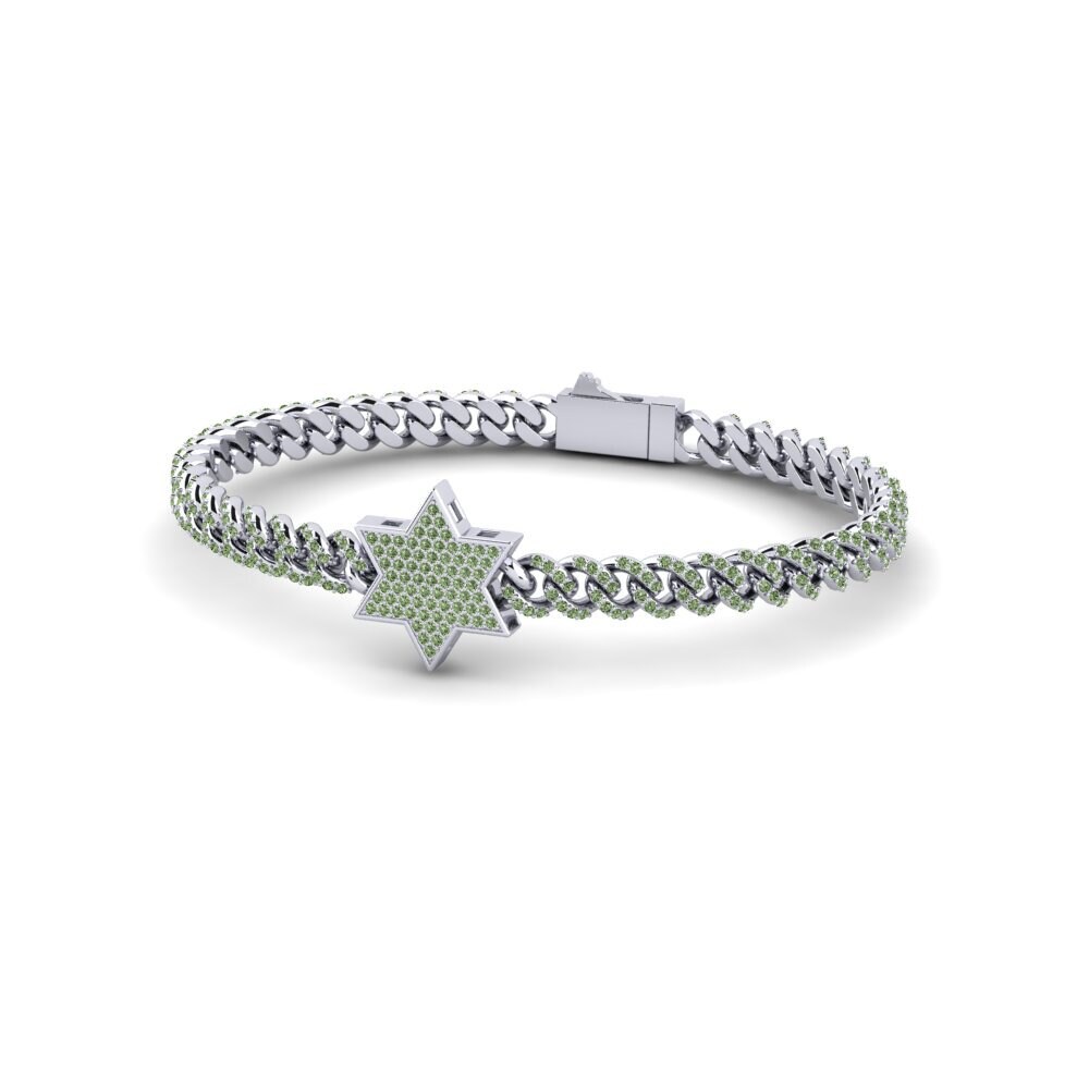 Diamante Verde Pulsera de Mujer Novaly